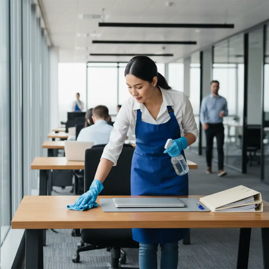 Professionelle Büroreinigung in Wien